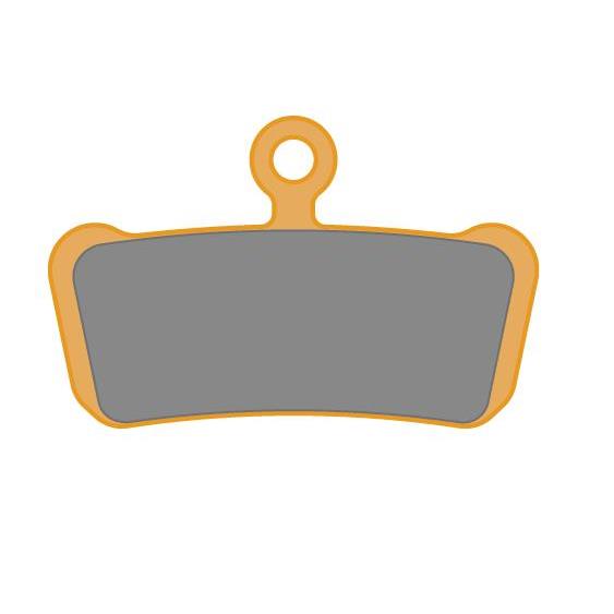 SRAM Disc Brake Pads - Medium Sintered/Steel (Heavy Duty)