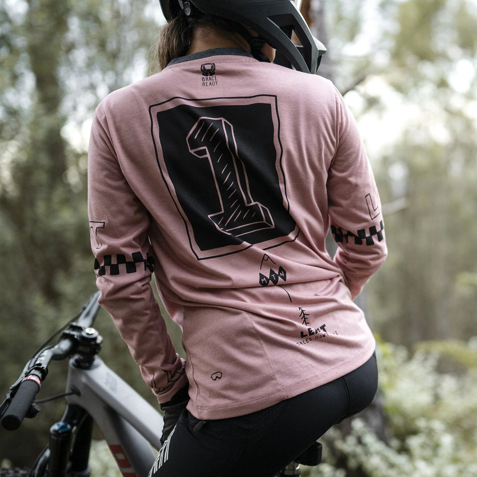 Leatt Jersey Gravity 3.0 Women - Dusty Pink