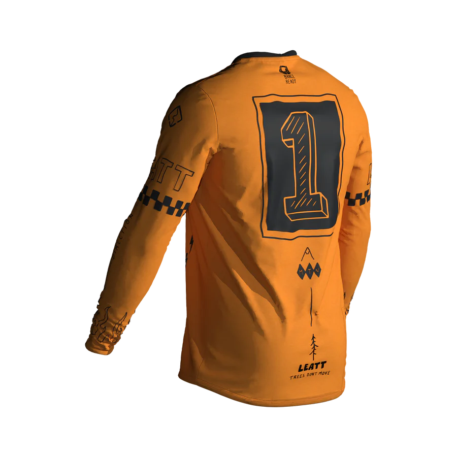 Leatt Jersey Gravity 3.0 Kids - Larger Yellow