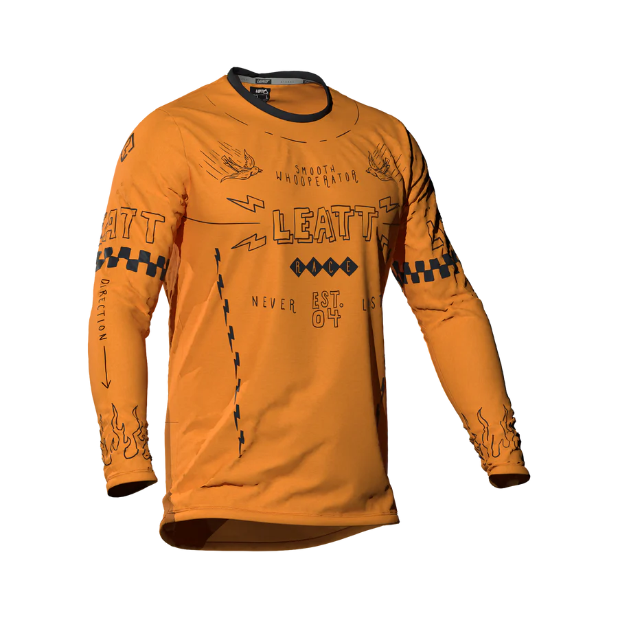 Leatt Jersey Gravity 3.0 Kids - Larger Yellow