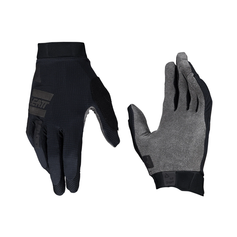 Leatt Gloves MTB 1.0 GripR Mens Stealth Black