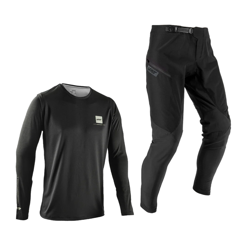 Leatt Ride Kit MTB Gravity 1.0 Ghost Black