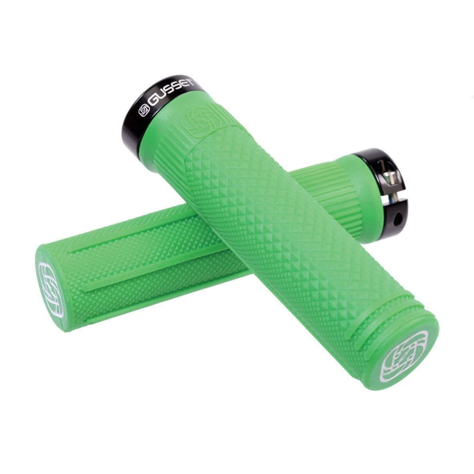 Gusset Grips S2 Clamp-On Green