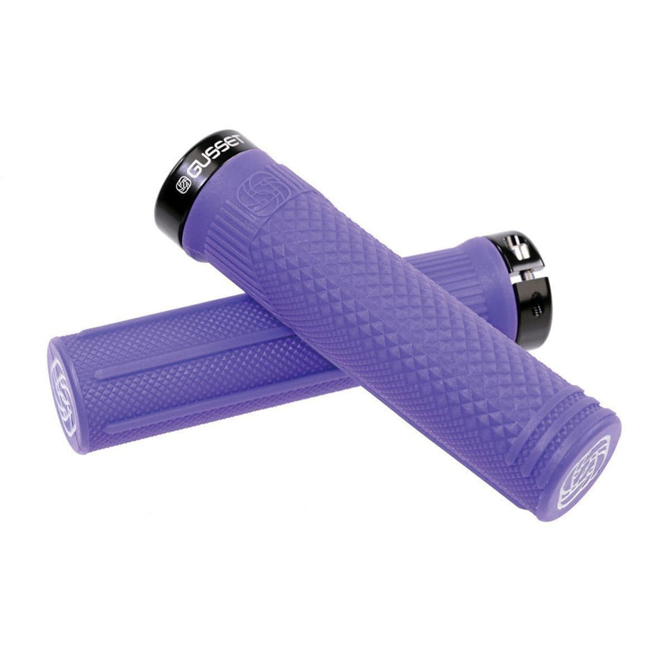 Gusset Grips S2 Clamp-On Purple