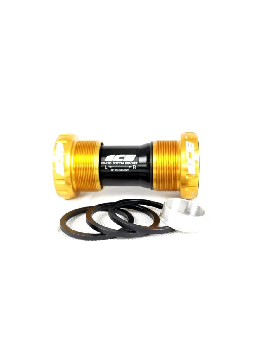 ICE External Bottom Bracket Gold