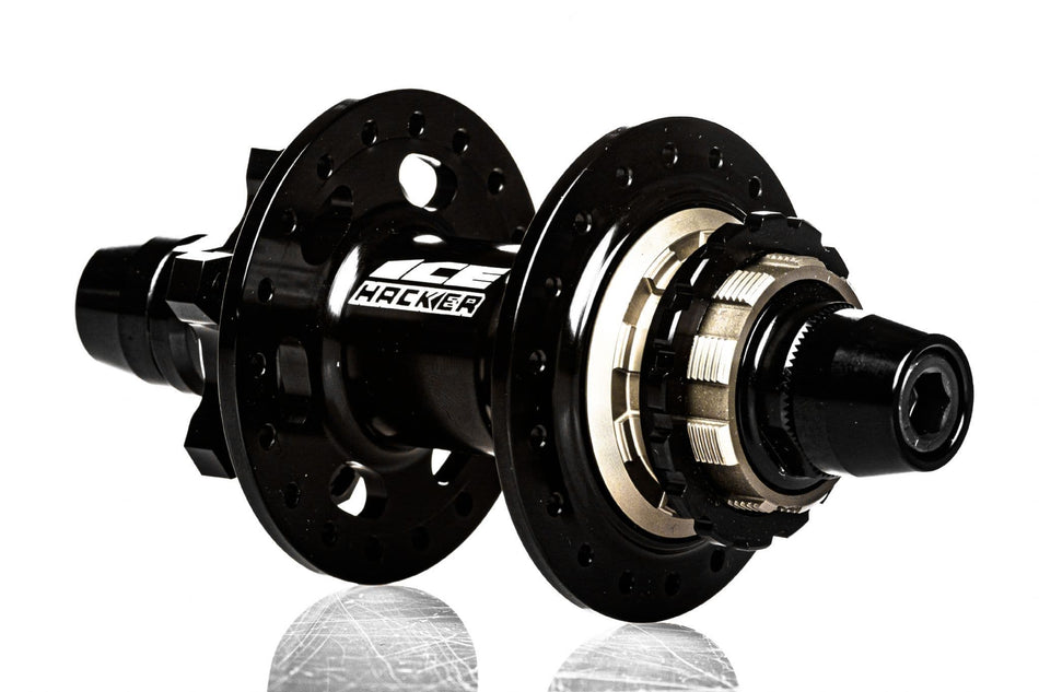 ICE HACKER Rear DISK HUB 28H Black