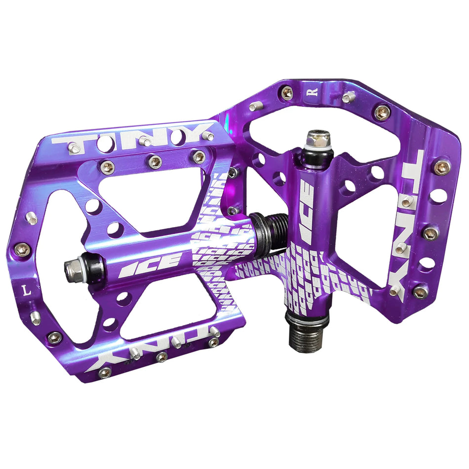 ICE CNC alloy Tiny Pedals OIL SLICK – DC Cycles