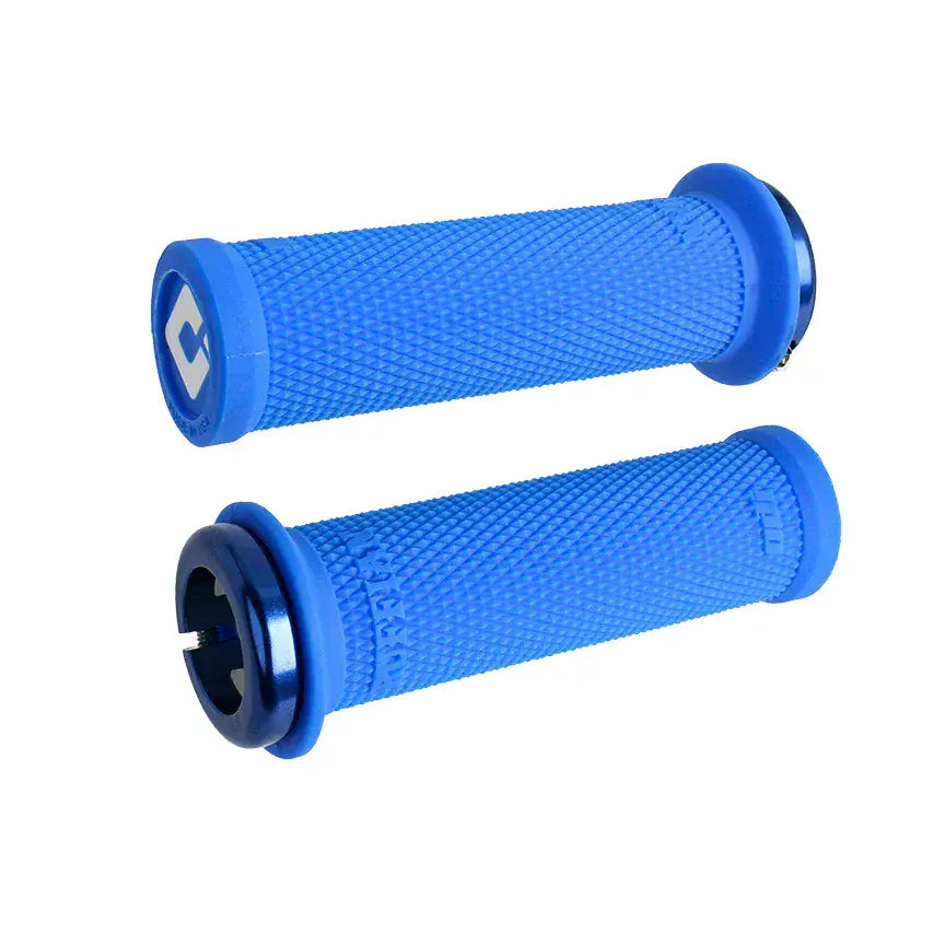 ODI RUFFIAN MINI BMX GRIPS BLUE 100mm