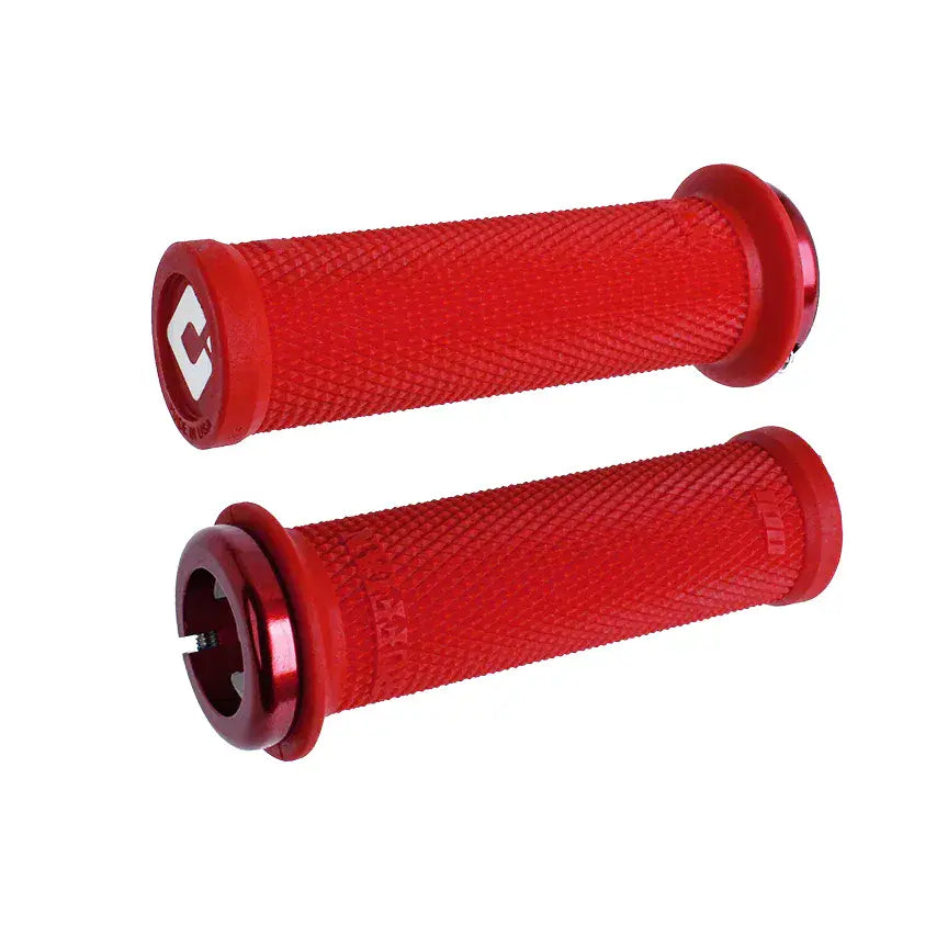 ODI RUFFIAN MINI BMX GRIPS RED 100mm