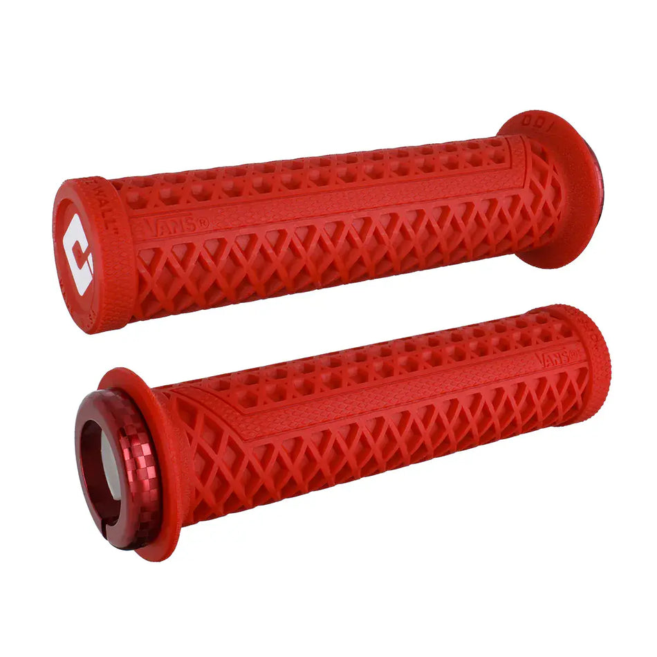 ODI Vans Lock On Grips Red