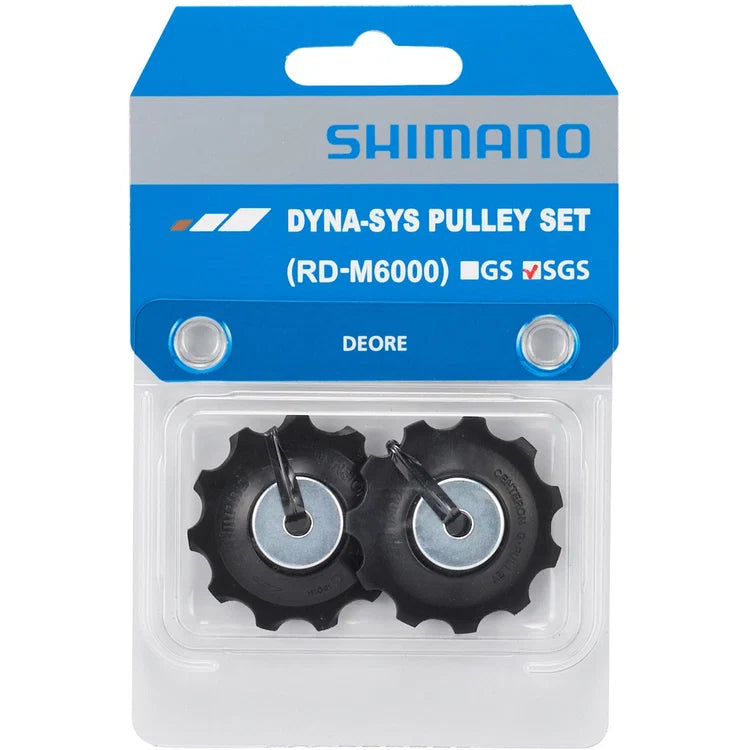 SHIMANO Deore RD-M6000 tension and guide pulley set