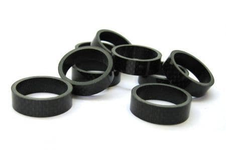 SPEED COMPONENTS HEADSET SPACERS KIT 1" 1/8 CARBON