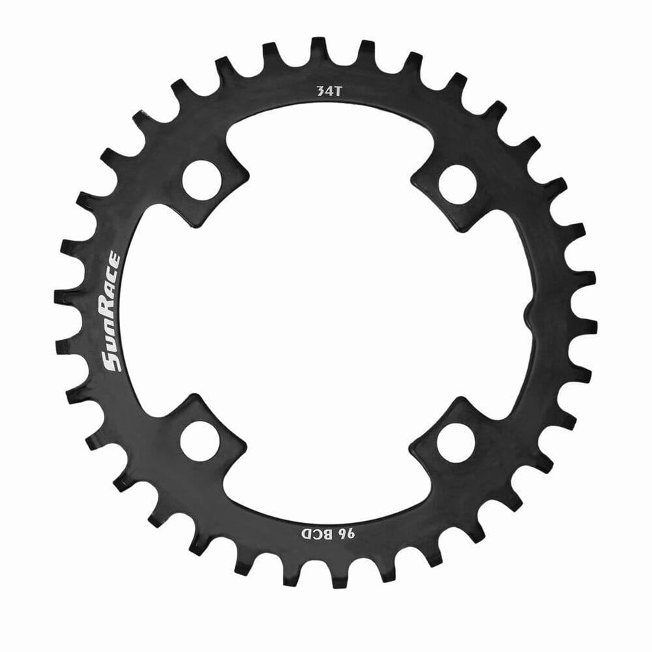 SunRace Chainring CRMS00 Narrow-Wide Black